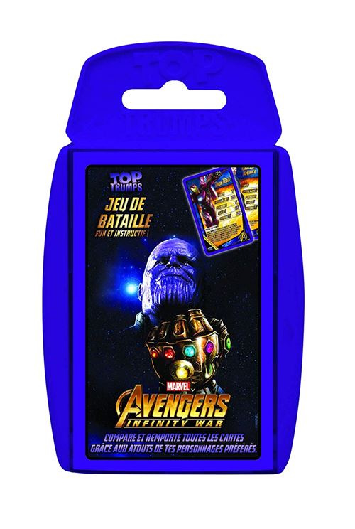 Jeu de cartes Winning Moves Top Trumps Avengers Infinity War