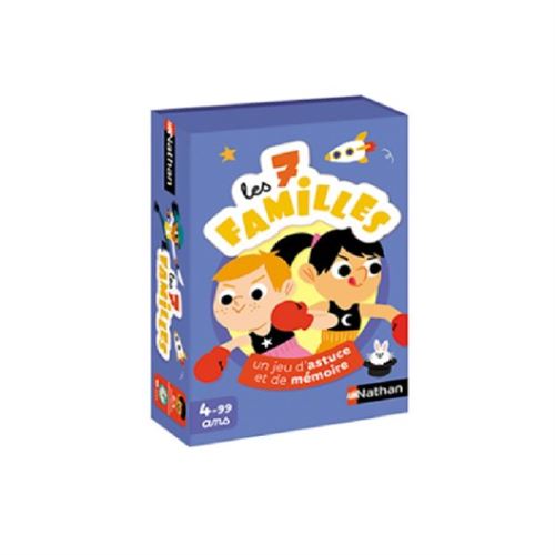 Jeu de société Nathan Les 7 Familles