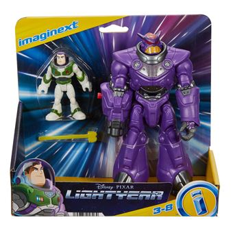 Figurines Fisher Price Buzz et Mega Zurg