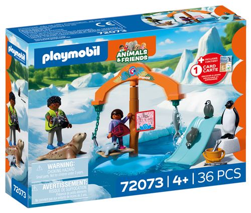 Playmobil Animals and Friends 72073 Zoo : A la découverte de la banquise