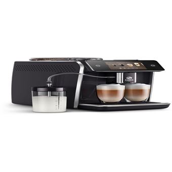 Expresso avec broyeur Saeco GranAroma Deluxe SM6680/00 1500 W Noir