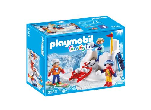 Playmobil Family Fun 9283 Enfants avec boules de neige