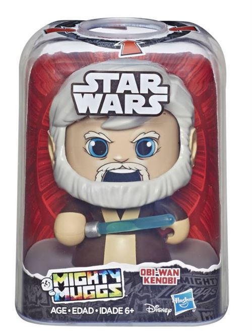 Hasbro Star Wars Mighty Muggs Òbi-Wan Kenobi 9,5 cm brun/crème