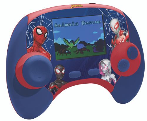 Console éducative Lexibook Spider-man bilingue avec 100 activités FR ANG