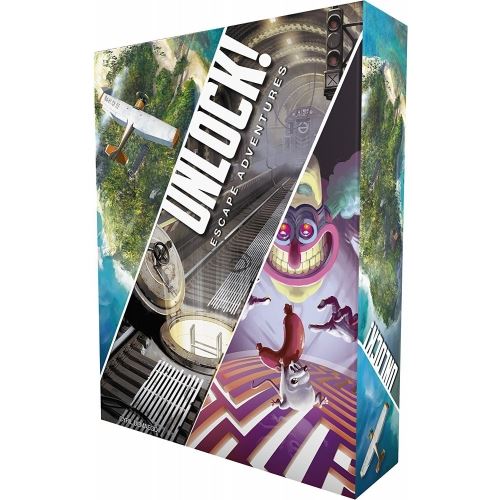 Aventures Surnaturelles Coopératif Asmodee Unlock 12 Supernatural Adventures - Jeu Escape Room - 1 à 6 Joueurs - Version Française Jeu Unlock