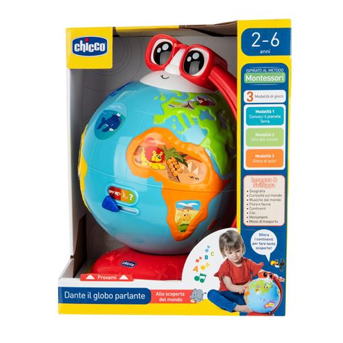 Globe terrestre enfant Chicco Le globe parlant