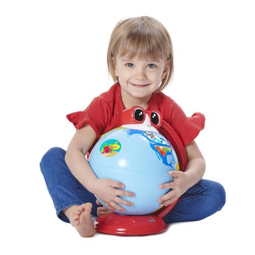 Globe interactif - Le globe parlant Chicco : King Jouet, Découvrir le monde  Chicco - Jeux et jouets éducatifs