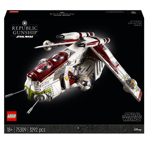Acheter LEGO® Star Wars™ 75309 L’hélicoptère de combat de la République État correct - 783,67 € LEGO® Star Wars™ 75309 L’hélicoptère de combat de la République État correct - LEGO Star Wars reconditionné disponible sur Fnac