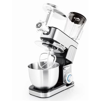 Robot pétrin multifonction Kitchen Cook Antara Pro V2 Inox 1300 W Argent