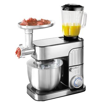 Robot pétrin multifonction Kitchen Cook Antara Pro V2 Inox 1300 W Argent