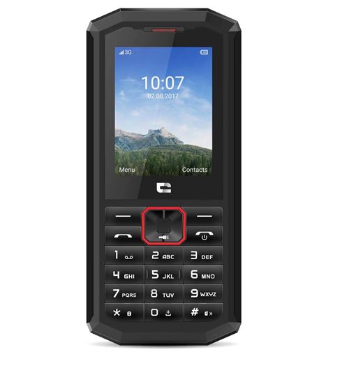 Smartphone Crosscall Spider X5 2.4" 128 Mo Noir et rouge
