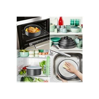 Casserole Tefal Ingenio Renew L2602902 Gris Hippo Iron 18 cm