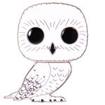 Funko Pop! Pin’s Géant avec Stand 10 cm Harry Potter Hedwig