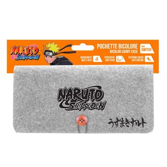 Pochette Freaks And Geeks pour Nintendo Switch Naruto Gris clair et orange