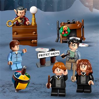LEGO - Le calendrier de l'Avent LEGO Harry Potter - LIVRES -   - Livres + cadeaux + jeux