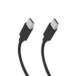 Câble tressé SBS USB C vers USB C PD 60 W 1,5 m Noir