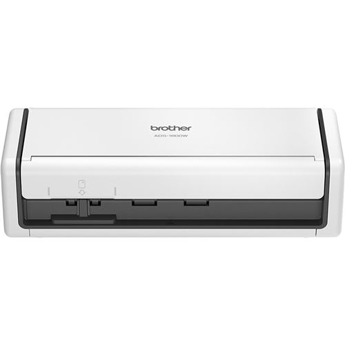 Scanner de documents compact et portable Brother ADS-1800W Blanc et Noir