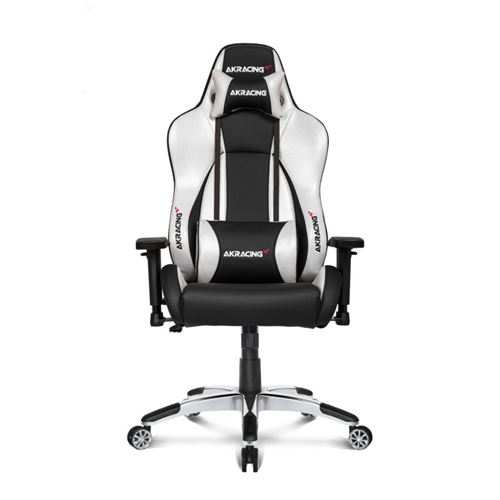 Chaise Gaming Ak Racing Série Masters Premium Argent