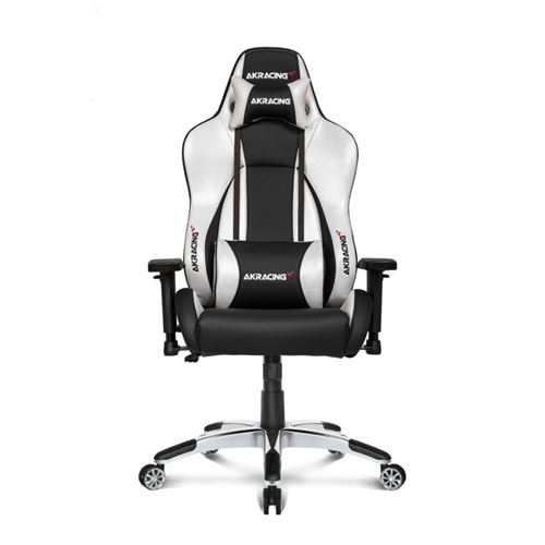 Chaise Gaming AkRacing Série Masters Premium Argent
