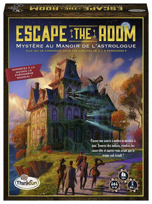 Jeu d'escape game Ravensburger Escape The Room Mystère au Manoir de l'Astrologue Ravensburger