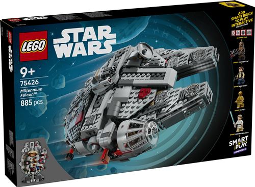 LEGO Star Wars Faucon Millenium 75426 - vue 3