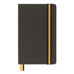 CARNET GRAND FORMAT PAGES LIGNEES K-WAY VERT COUVERTURE RIGIDE ETANCHE