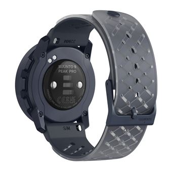 Suunto 9 Peak Pro - Polyamide renforcé de fibres de verre - montre de sport avec sangle - taille du poignet : 125-175 mm - affichage 1.2" - Bluetooth - 64 g - Bleu océan