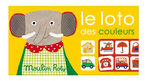 Loto des couleurs Moulin Roty Les Popipop
