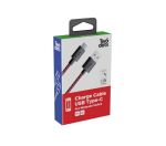 Câble de charge Two Dots  Noir et Rouge USB vers USB Type C pour Nintendo Switch