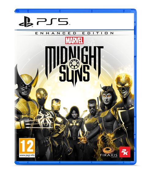 Pochette avant du jeu Marvel's Midnight Suns Edition Enhanced PS5