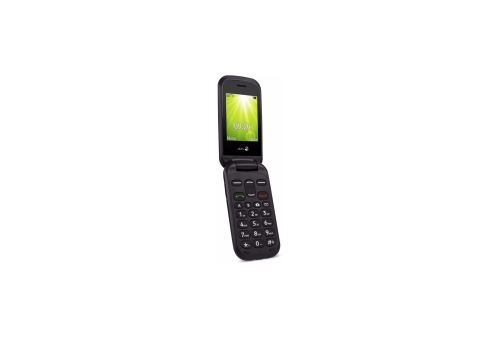 Doro 2404, Clapet, SIM unique, 0,3 MP, Bluetooth, 1000 mAh, Noir