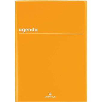 Grand Agenda journalier Oberthur Boreal 2022 2023 Modèle aléatoire