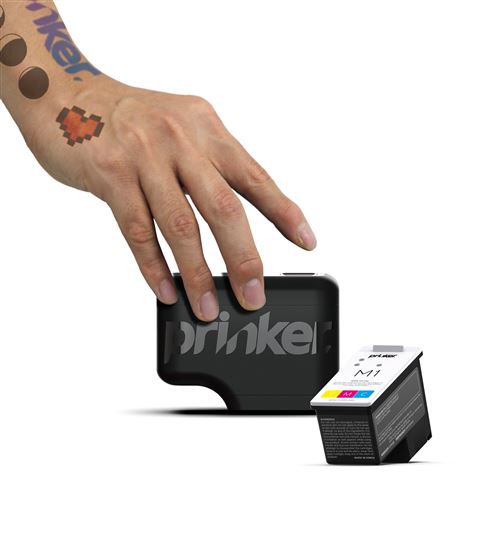 Imprimante &agrave; tatouage temporaire Prinker M Couleur