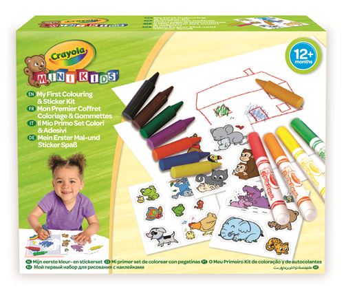 Mon premier coffret de coloriage Crayola Mini Kids