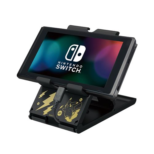 Playstand Hori pour Nintendo Switch Edition Pikachu Noir et or 
