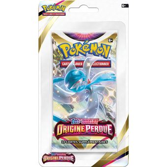 Cartes à collectionner Pokémon Booster Blister Epée et Bouclier Origine Perdue Modèle aléatoire