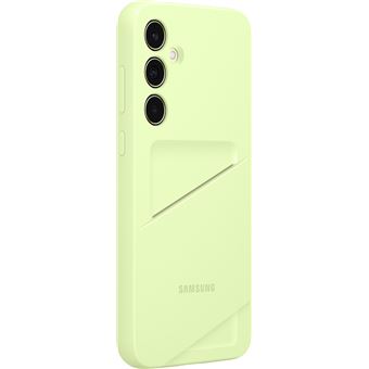 Coque souple Ultra fine avec porte-carte pour Samsung Galaxy A35 5G Vert Clair - 1