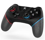 Manette filaire Nintendo Switch Alpha Omega Players Noir, liseré Bleu et Rouge