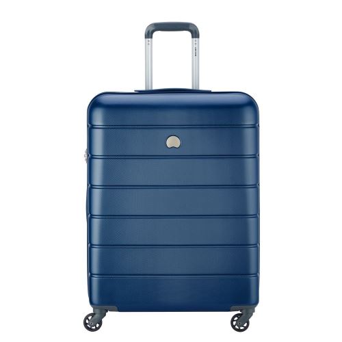 Valise trolley Delsey Lagos 4 roues 66 cm Bleu