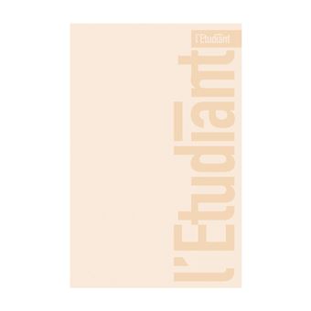 Agenda semainier L’Etudiant Pastel 2022 2023 15 x 20 cm Modèle aléatoire