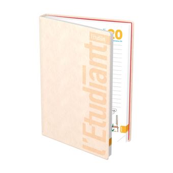 Agenda semainier L’Etudiant Pastel 2022 2023 15 x 20 cm Modèle aléatoire