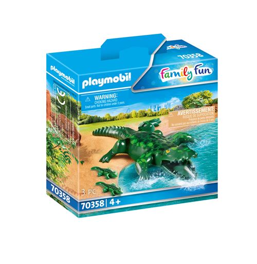 ALLIGATOR + BABY/ALLIGATOR + SES PETITS