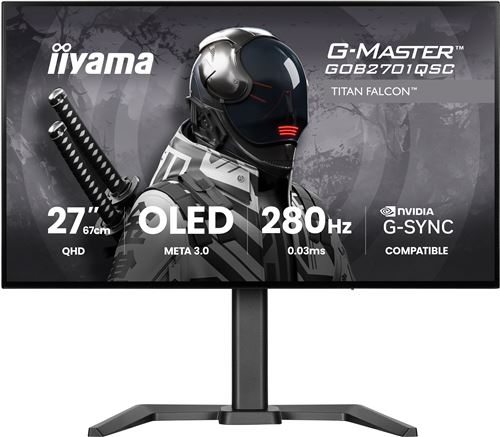 iiyama 27 LED G Master GOB2701QSC B1 Titan Falcon - vue 6