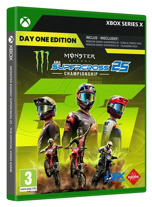 Koch Media Monster Energy Supercross Championship 25 Day One Edition Xbox Series X