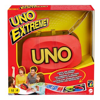 Jeu de cartes Mattel Uno Extreme refresh