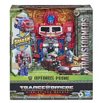 Figurine Transformers Rise of the Beasts Smash Changers Optimus Prime