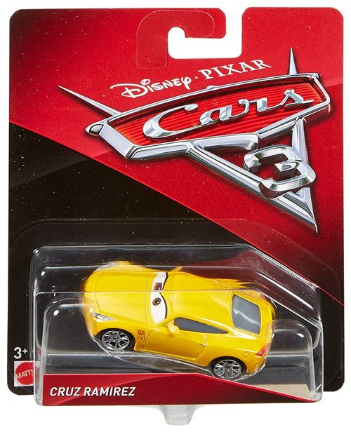 Voiture Cars 3 Cruz Ramirez Jaune