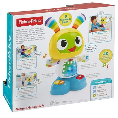 Robot D Apprentissage Pour Bebe Fisher Price Bebo Le Robot Robot Achat Prix Fnac