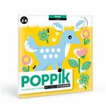 Jeu créatif Poppik Cartes Sticker Baby La Forêt