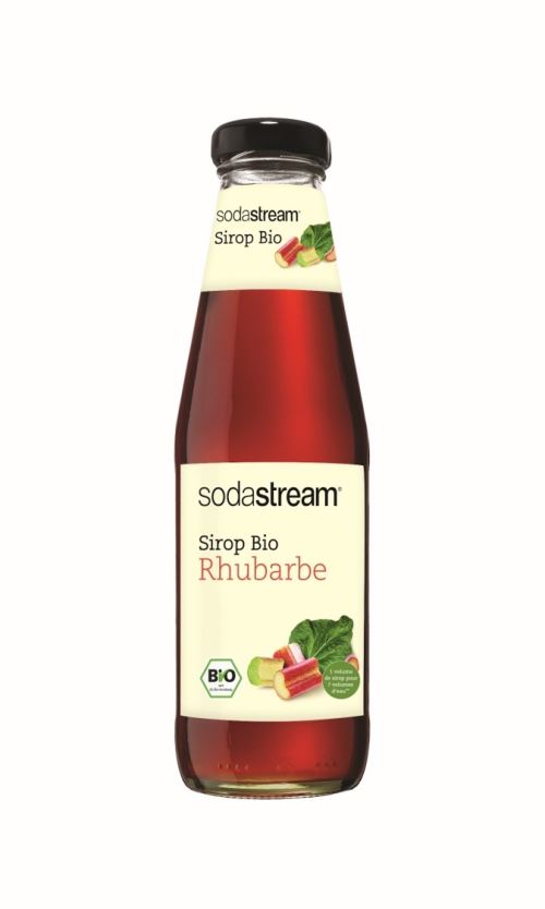 Sirop à la rhubarbe Sodastream